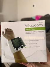 Vitagoods Travel Pulse portable wrist blood pressure monitor - VGP-4200