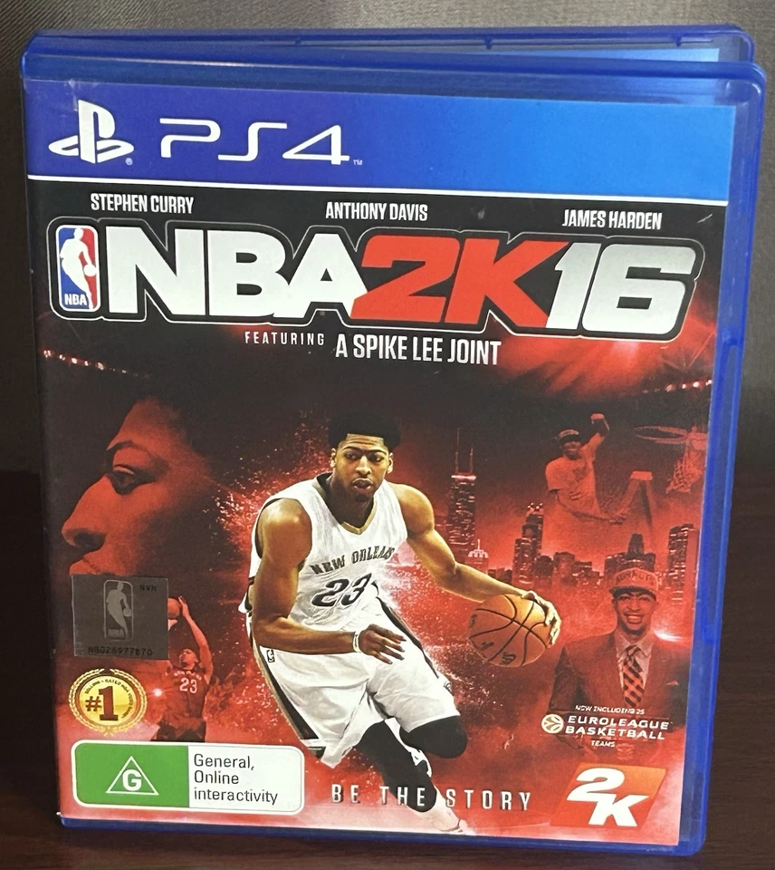 NBA 2K16 Featuring A Spike Lee Joint PS4 Game w/Manual - As New - Tested - - Image 2 of 4