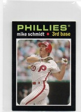 2013 Topps 1971 Mini  #29 Mike Schmidt Philadelphia Phillies  28