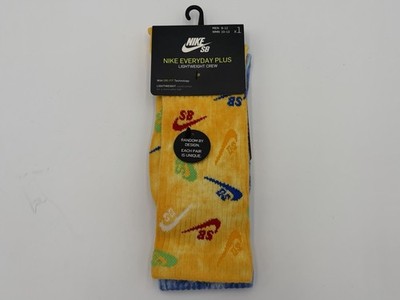 New Nike SB Dunk Everyday Plus Socks Size LG eBay Sandy Bodecker Men's Sz 8-12