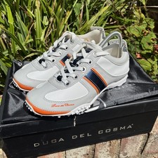 Duca del Cosma Italian Ladies golf shoes Size UK 6.5 Luxurious 