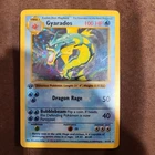 Pokémon TCG English NM 1st Edition Shadowless Gyarados 6/102 Holo Rare Card WOTC