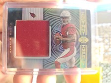 Kyler Murray Rookie Big patch card. rookie card picture