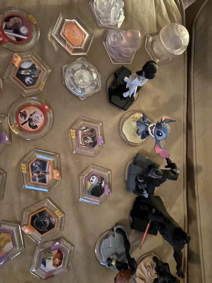 Colección Disney Infinity, figura, discos de poder, discos de mundo adicionales Foto 4 de 4