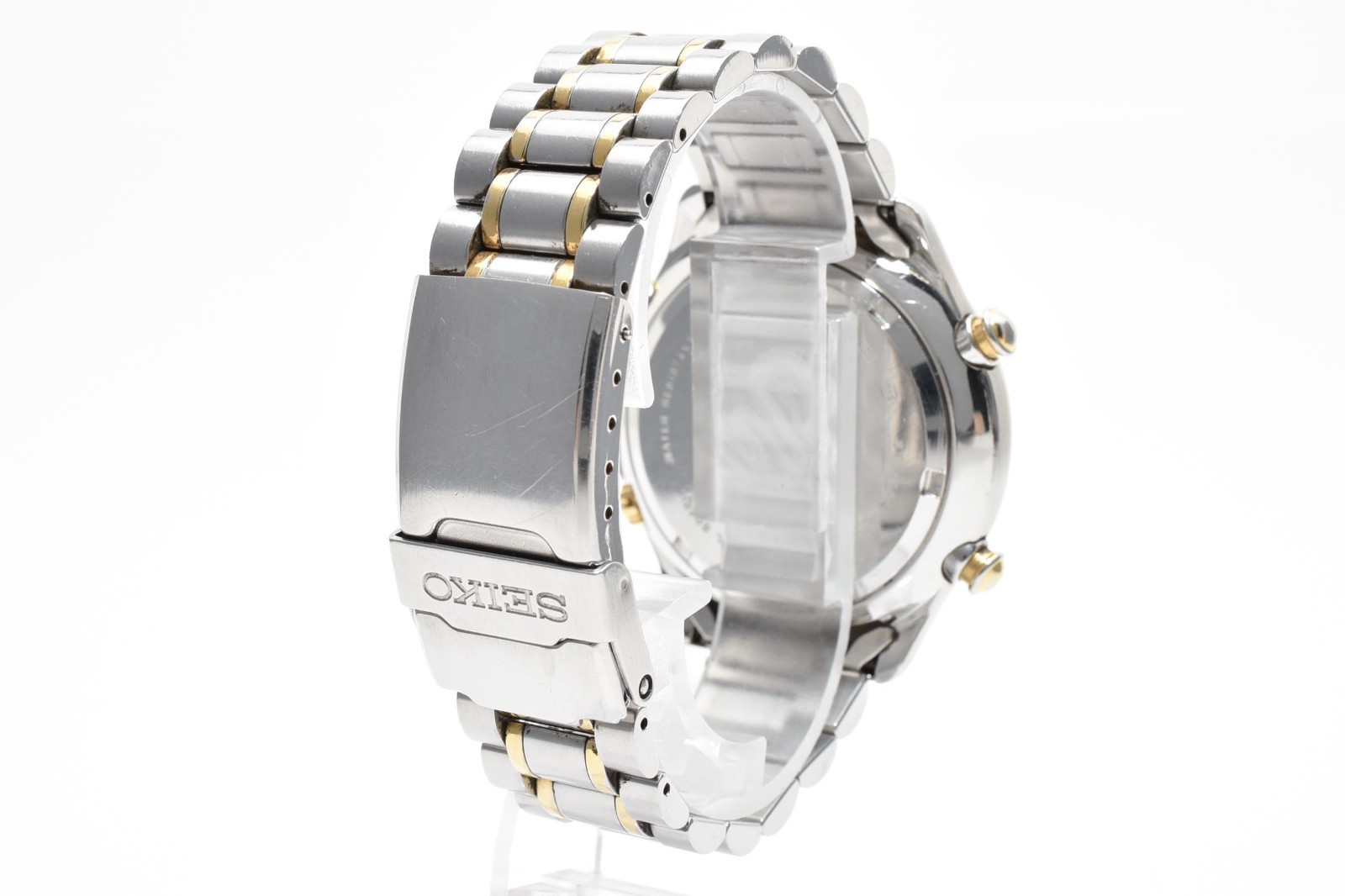 [EXC+5] Vintage 1993 SEIKO CRUSINGMASTER 7K36-6A00 Quartz Men's Watch from JAPAN image 6