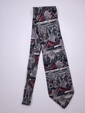 Stefano Milano Lee Newman Men Formal Necktie 60"Lx3.75"W Multicolor Neck Tie