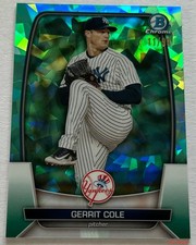 2023 Bowman Chrome Sapphire GERRIT COLE #98 Base Aqua 11/99 New York Yankees