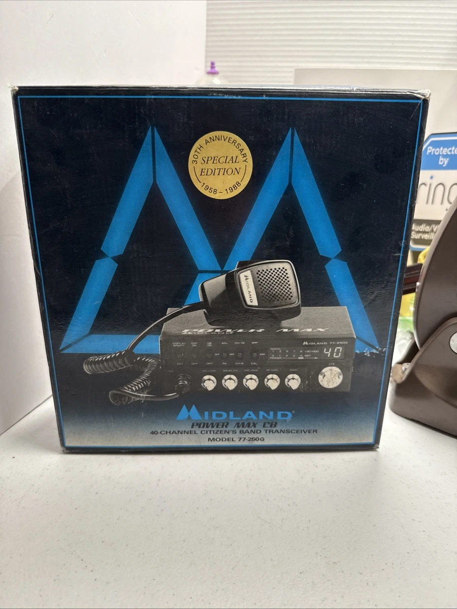 Test complet de la CB radio midland M Zero Plus : émetteur-récepteur 40