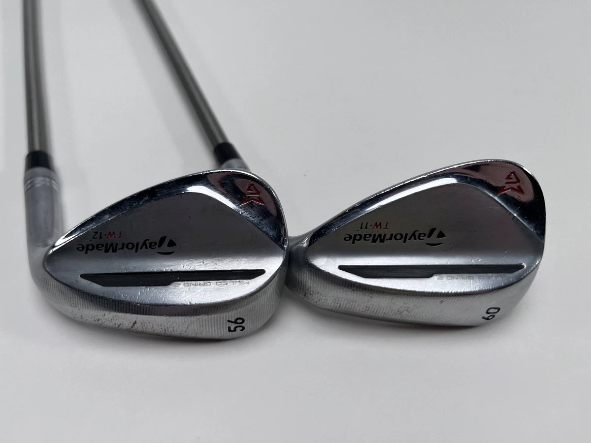 TaylorMade Milled Grind 2 TW Wedge Set 56* 12 60* 11 SteelFiber