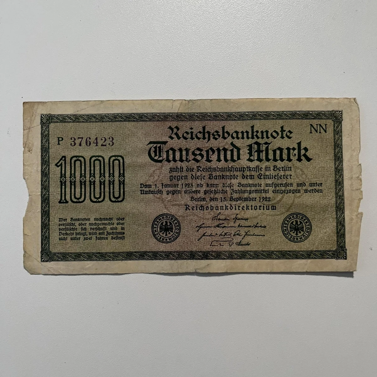 完全未使用級 紙幣 PMG 64 1922年ドイツ 紙幣 1000 10億マルク 完全未使用級 紙幣 PMG 64 1922年ドイツ 紙幣 1000 10億マルク Yahoo!