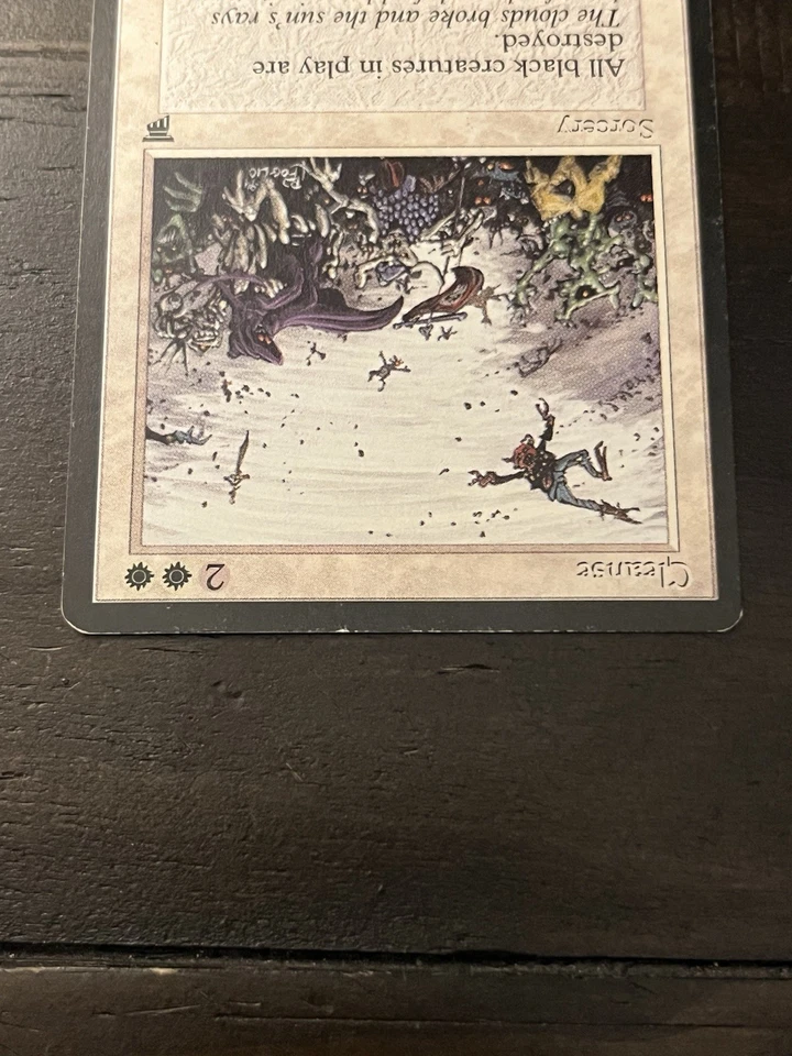 Cleanse - HP - English Legends MTG Magic The Gathering 1994 - Image 4 of 4