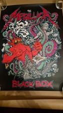 METALLICA SQUINDO POSTER BLACK BOX 2025 #/800 Tony Squindo OFFICIAL not foil