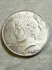 1934-P Peace Silver Dollar AU Almost Uncirculated Nice Coin See Pics 7869