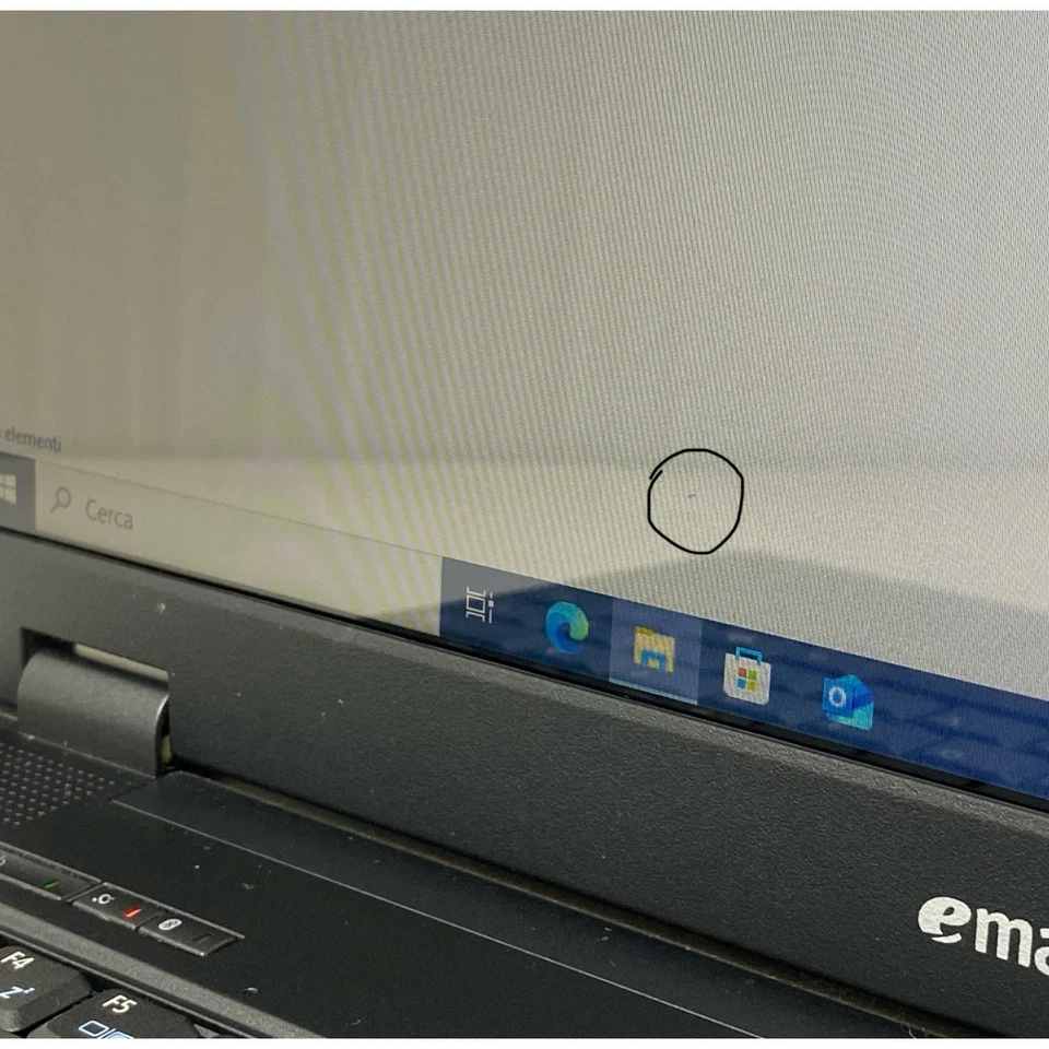 PC Portatile Notebook Usato 15.6” eMachines E728 Dual Core 8Gb Ram 128Gb SSD W10 - Immagine 3 di 4