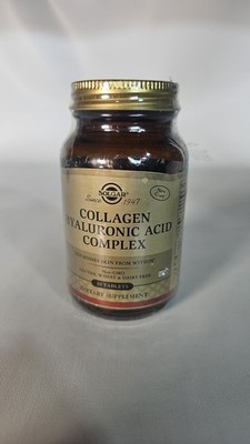 Solgar Collagen Hyaluronic Acid Complex, 30 Tablets Exp: 11/2026