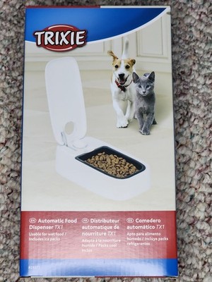Trixie Automatic Pet Food (Dry/Wet) Dispenser With Icepack 