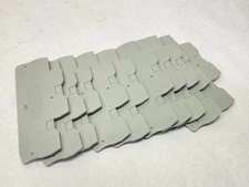 Phoenix Contact D-QTTCB 1,5 End Cover Gray 3205187 LOT OF 10