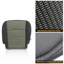 For 2009-2012 Dodge Ram 1500 2500 3500 Front Driver Bottom Cloth Seat Cover Skin