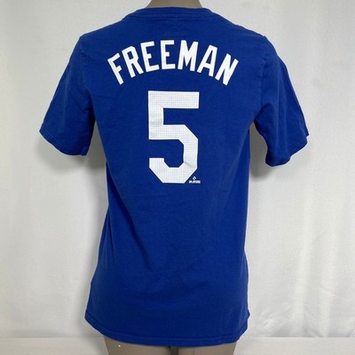 Freddie Freeman #5 Los Angeles Dodgers MLB Nike Blue T-Shirt Youth