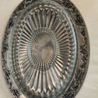 Gorham Original Vintage Silverplated Serving Tray With Glass Insert. — photo 3