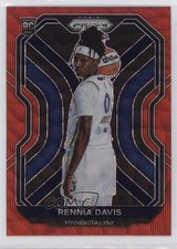 2021 Panini Prizm WNBA Ruby Wave Prizm Rennia Davis #97 5l1