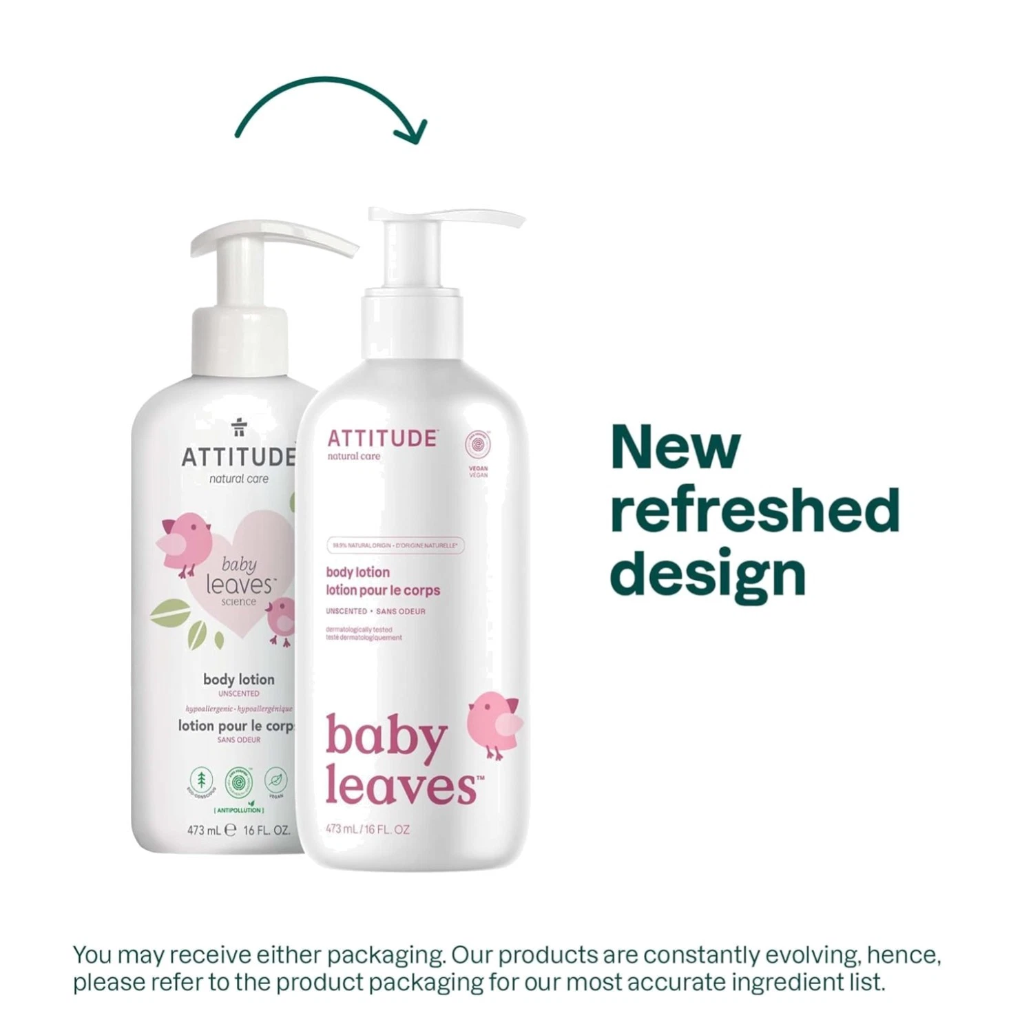 Non-Greasy Baby Lotion, Sensitive Skin Formula