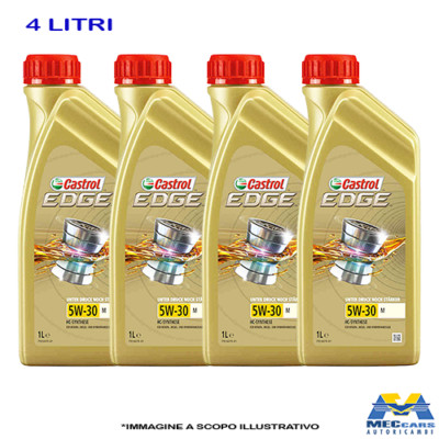 4L LITRE CASTROL EDGE 5W30M ENGINE OIL Longlife 04 BMW MercedesBenz ACEA C3