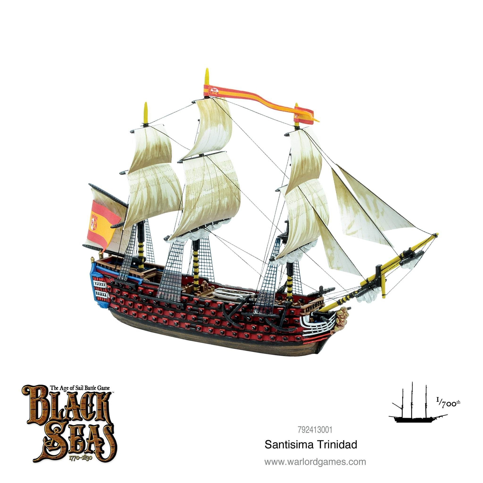 Black Seas - Santisima Trinidad - Warlord Games