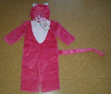 Faschingskostüm/ Karnevalskostüm Gr.98 , rosa Plüschkatze, neu