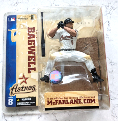 マクファーレン ベーブルース　MLB McFarlane MLB Series 8 Jeff Bagwell Chase Variant White Astros