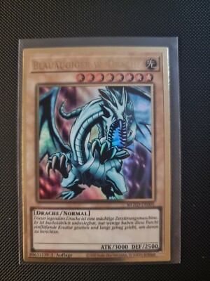 Yu-Gi-Oh! Maximum Gold - El Dorado - Blauäugiger w. Drache, Gold Rare 1.Auflage!