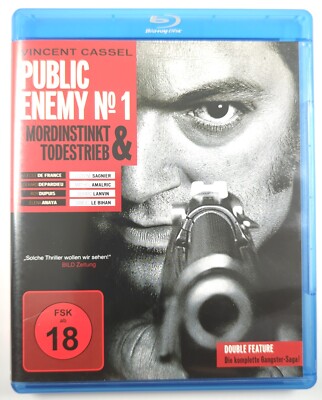 Public Enemy No. 1 - Double Feature (Blu-ray) Gebr. - Mordinstinkt & Todestrieb