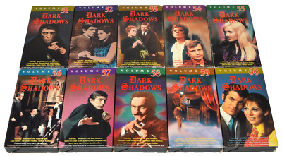 Dark Shadows - Volumes 51-60 VHS Collector's Set - Vintage Vampire TV Show