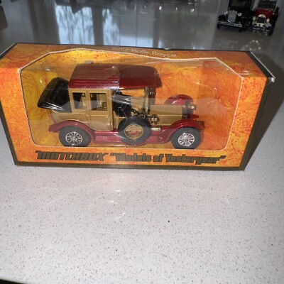 Neu verpackt Matchbox Model Of Yesteryear Y-7 1912 Vintage Rolls Royce Auto