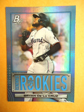 Bryan De La Cruz- 2022 Bowman Platinum Renowned RC Baseball card #RR-6 - Marlins