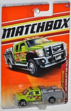Matchbox 2011 50 Emergency Response 2 Ford F-550 Super Duty Fire Truck Loose