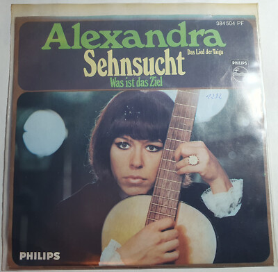 Alexandra   Sehnsucht ''7 Single'' Vinyl Zustand: VG