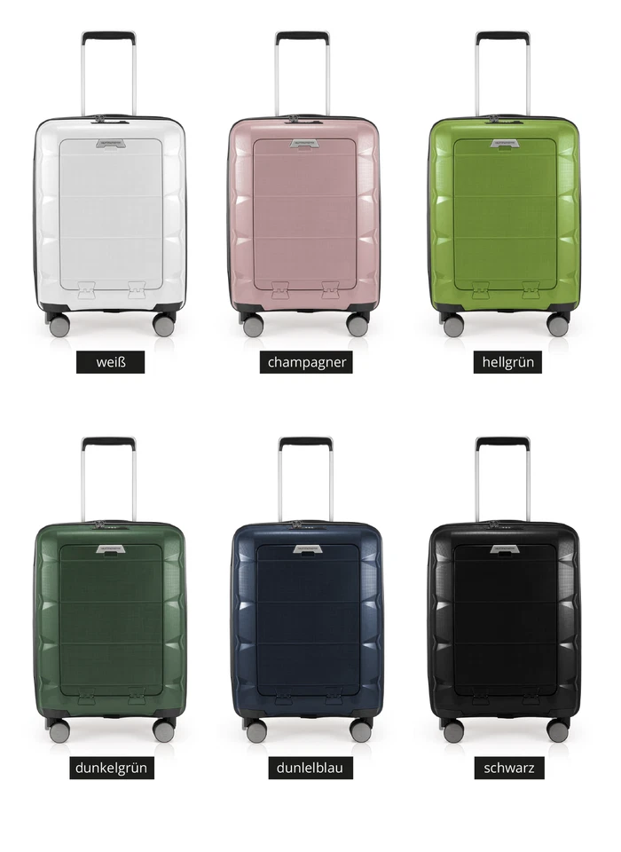 HAUPTSTADTKOFFER - Britz -Trolley Handgepäck Laptopfach Kabinengepäck, 55cm,34 L - Bild 2 von 4