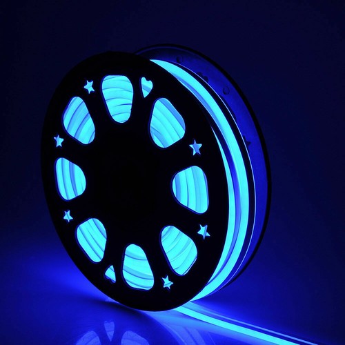 110V 100ft LED Neon Rope Strip Lights Waterproof Room Building Floor Lighting - Picture 39 of 122