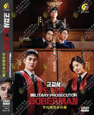 KOREANISCHES DRAMA MILITÄRSTAATSANWALT DOBERMANN VOL.1-16 ENDE DVD ENG SUBS +...