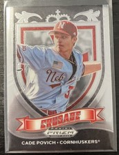 2021 Panini Prizm Draft Picks Crusade Cade Povich #C-CP Baltimore Orioles