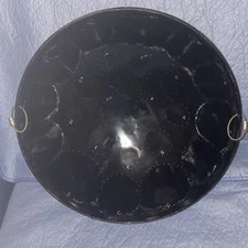 24 Note Marching Band Steel Drum Trinidad Tabago 7.4lbs W/ Back Brace Harness