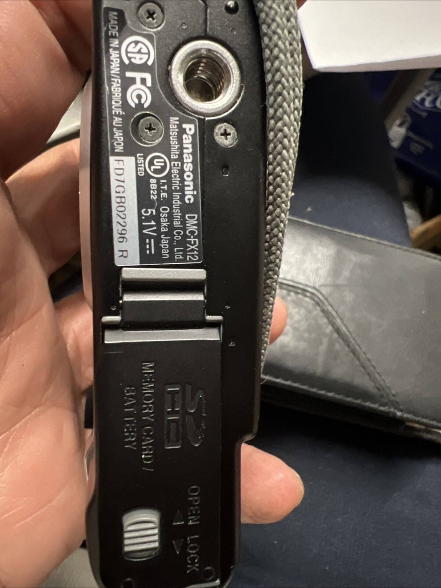 Panasonic Lumix DMC-FX12 7.2MP Digital Camera | eBay