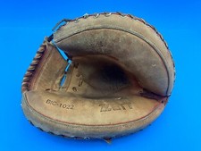 ZETT Professional Model Catcher's Mitt BIC-1022, RHT Steer Hide Tanned Leather