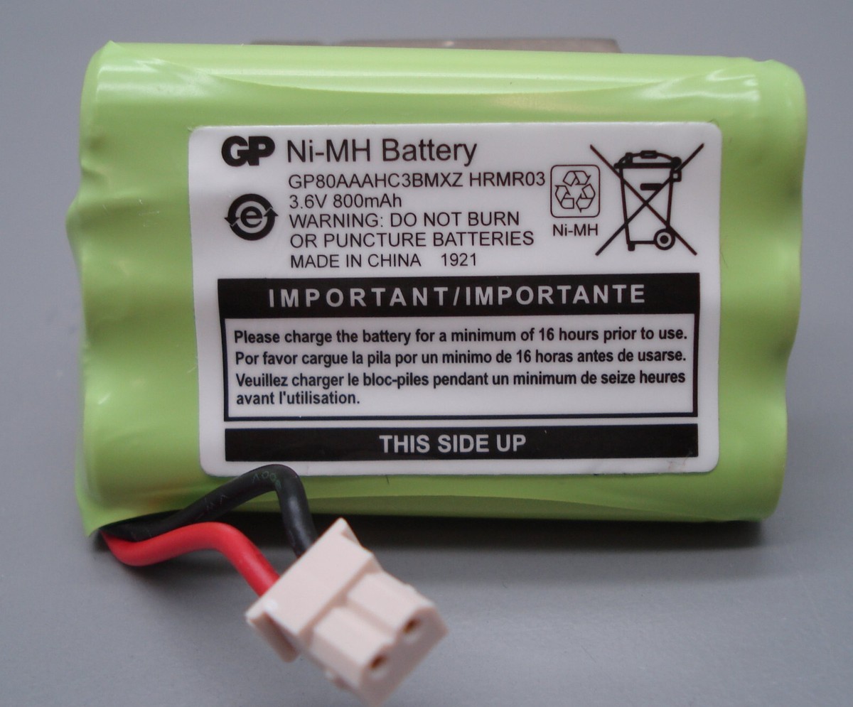 800mAh Replacement battery for Motorola baby monitor MBP36S