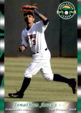 2016 Appalachian League Top Prospects Grandstand #1 Jonathan Arauz Baseball Card