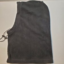 Fleece Hood for Cold Weather Black