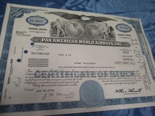 Pan American ,  Aktie  USA  ,  Januar 1976 , Wertpapier , historisch , # 55