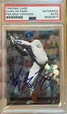CHAN HO PARK 1994 SP #13 RC Rookie PSA DNA certified Auto Autograph DODGERS