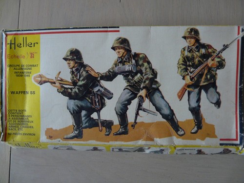 Maquette 1/35 Heller Ref 118 Soldats Allemands | eBay